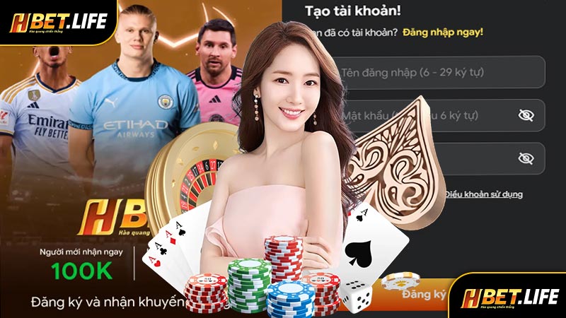 Các bước đăng ký Hbet chuẩn không cần chỉnh